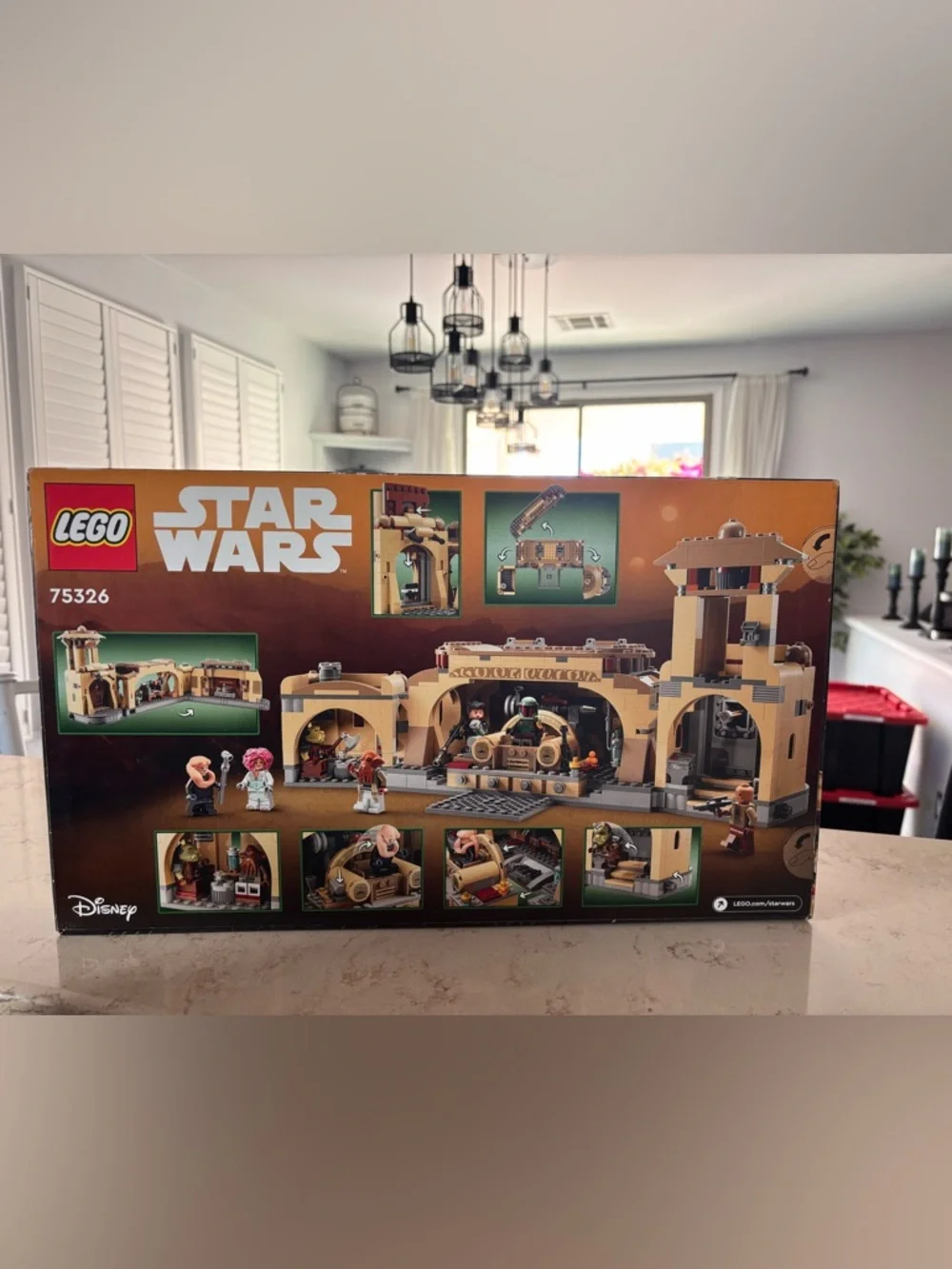 Lego 75326 Star Wars Boba Fetts Throne Room 732 Pieces New Sealed Retired